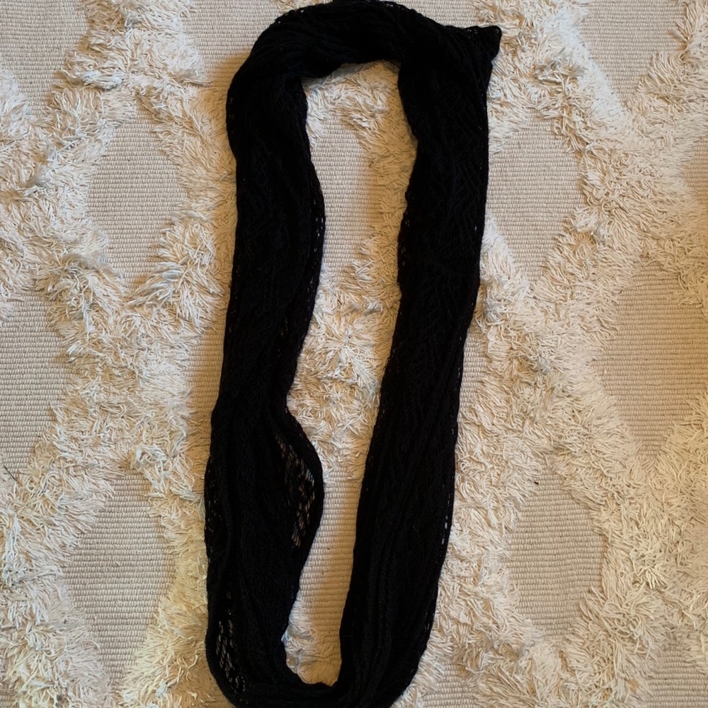Target black infinity scarf